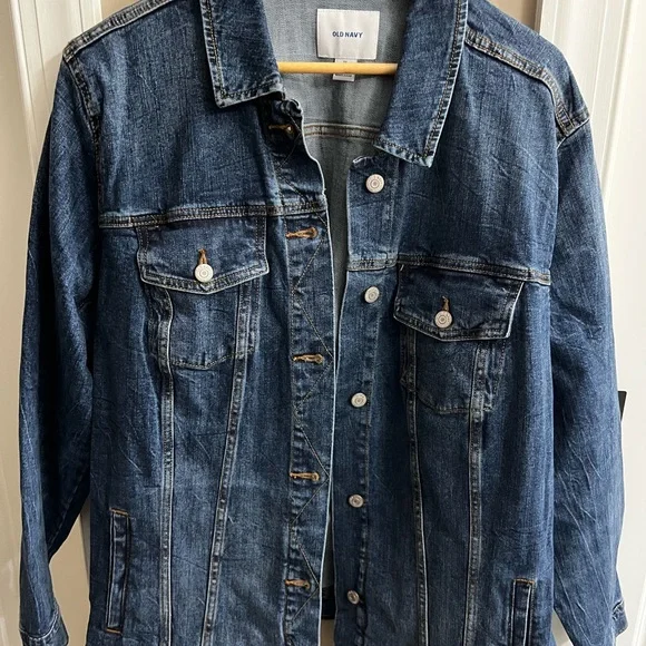 Old Navy Jackets Coats Old Navy Plus Size Classic Blue Jean